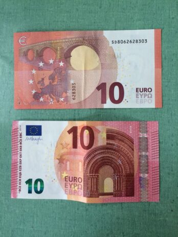 10€ euros Bank notes  1000€ for  10000€