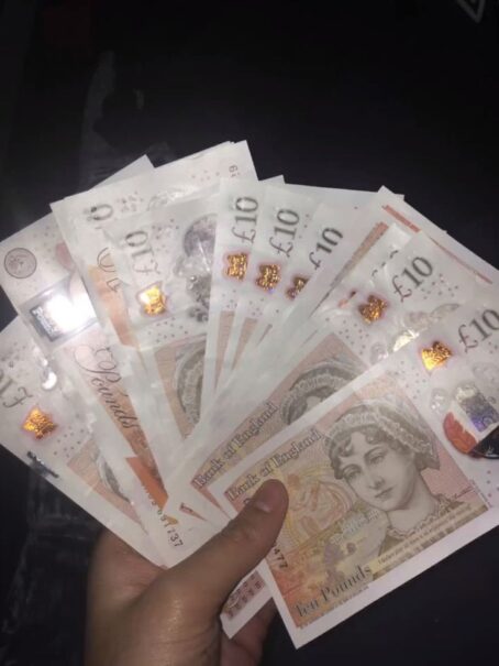 10£  Pounds  Bank Note      300€ for 3000€ Bank Notes - Image 3