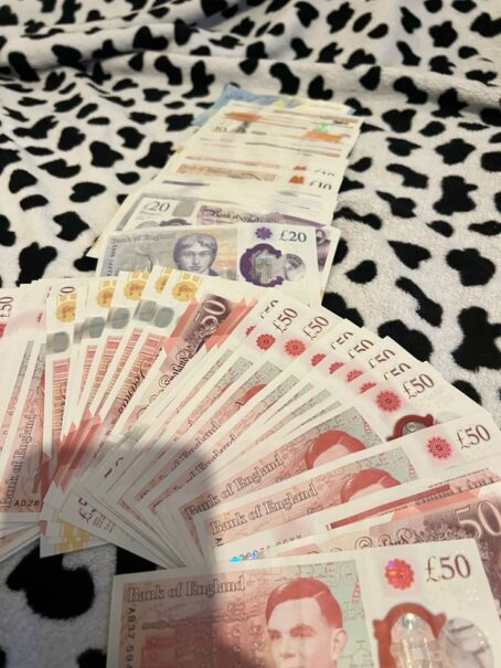 50£ pounds bank note   500€ for 5000€ bank note - Image 3