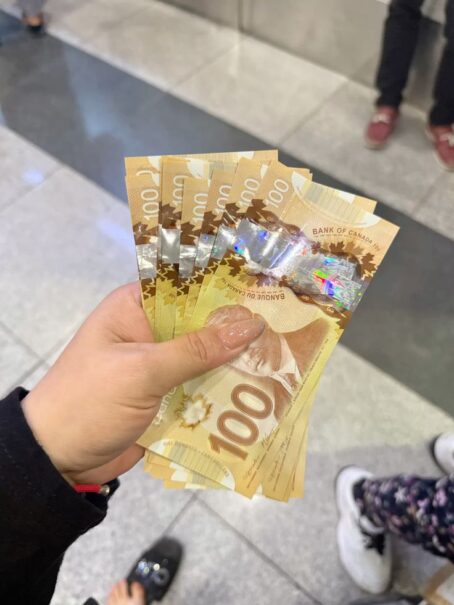 100$  Canada  Dollars Banknotes 5000€ for 50000€