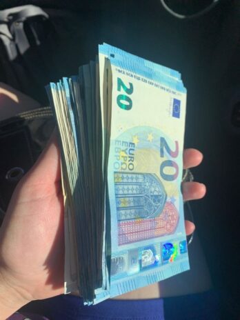 20€ euros Bank notes  1000€ for  10000€ bank notes