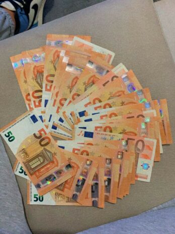 50€ euros Bank notes  500€ for  5000€ bank notes