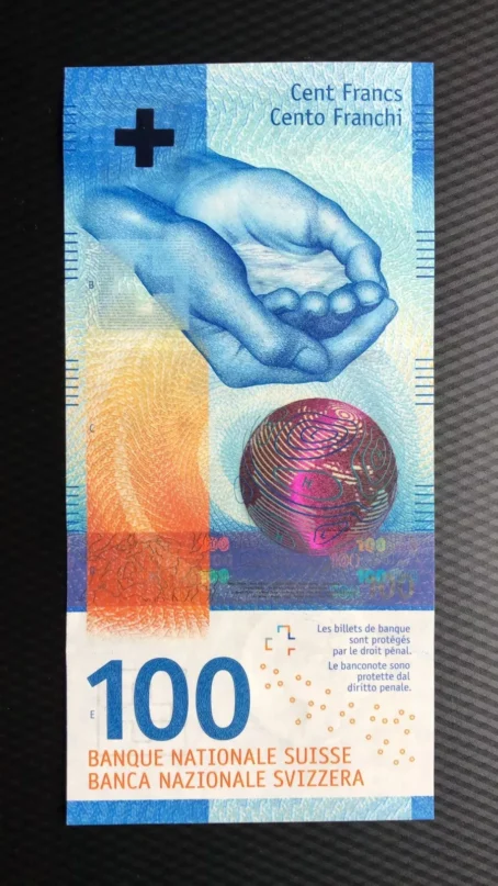 100CHF Swiss Franc bank note   500€ for 5000€ bank notes - Image 3