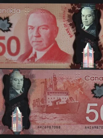 50$  Canada  Dollars Banknotes